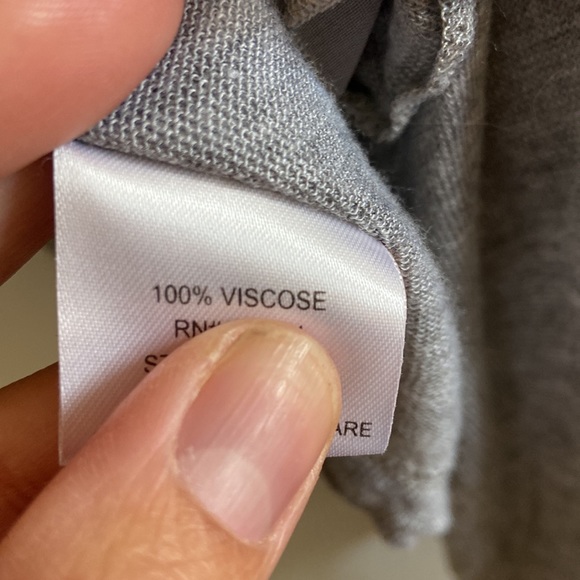 Beautiful heather Grey open style cardigan in size M - Picture 4 of 8